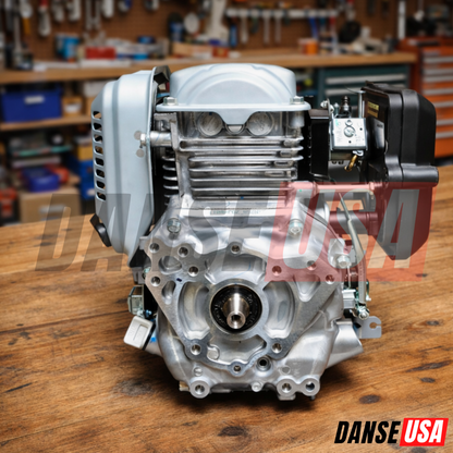 Honda GXR120RT-KRGA Bomag rammer replacement engine on workshop bench