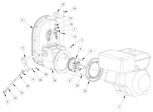 MM120 Gearbox Drive Assembly Parts By MBW