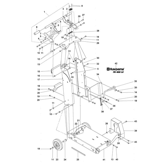 FS400LV Handle Assembly