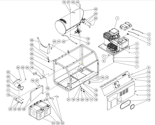 HDB-3005 Unit Assembly Parts By Mi-T-M