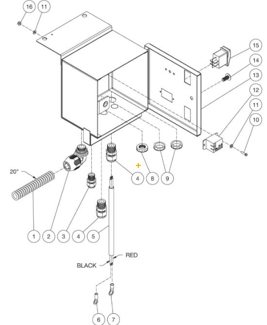 HDC Series (sn:15157880-99999999) Electric Box Assembly Parts by Mi-T-M