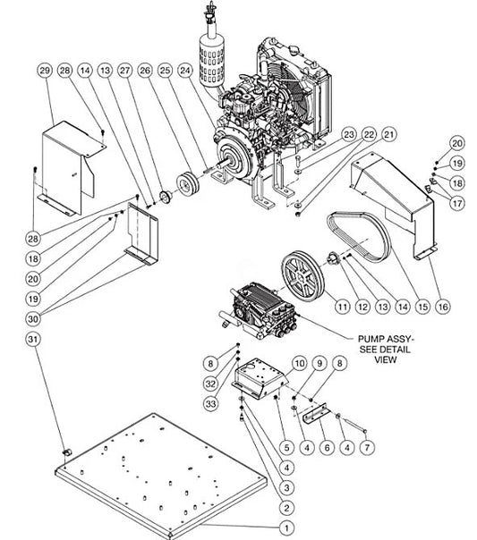 HDC-3505-0B7G Isolation Plate Assembly Parts by Mi-T-M