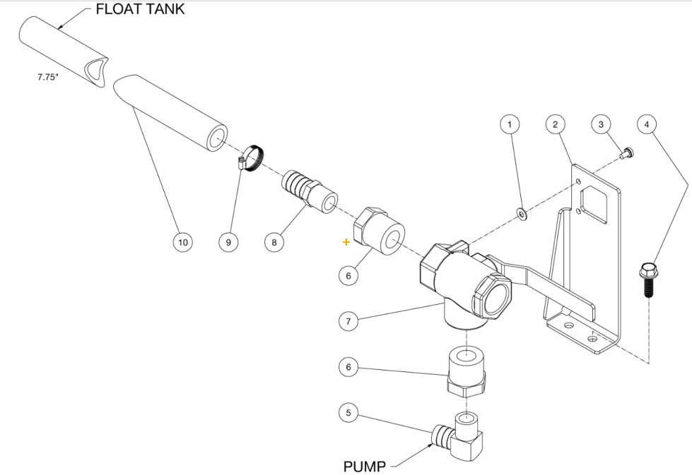 HDS-3005, HDS-3006, HDS-3008, HDS-3505, HDS-3506, HDS-4005 Ball Valve Assembly Parts by Mi-T-M