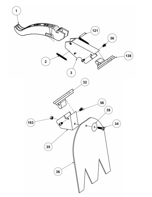HDS60 Dragon Saw Assembly-3 Parts