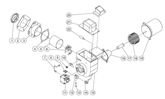 HEO Series Burner Assembly 2 Parts By MiTM