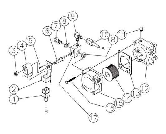 HHS Series Fuel Pump//Solenoid Assembly Parts By MiTM