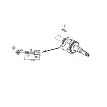Crankshaft  Assembly Parts for HPHA36C5H Trowels by Multiquip Whiteman