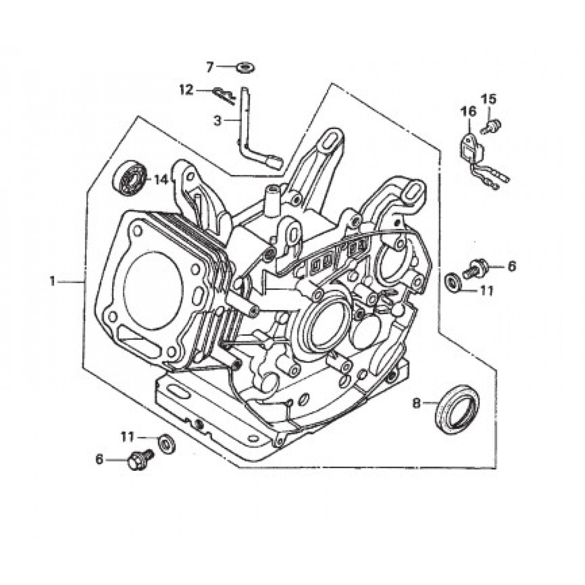 Cylinder Barrel Assembly Parts for HPLA/HPHA-36 Series Trowels by Multiquip Whiteman