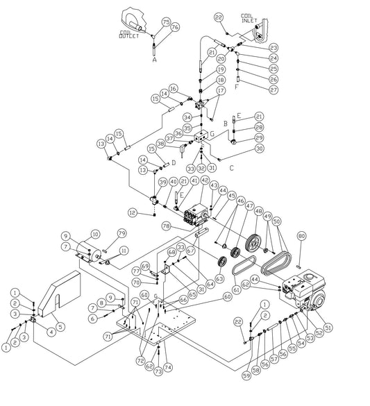 HS-2204-BMH1 Motor//Pump Assembly Parts by Mi-T-M