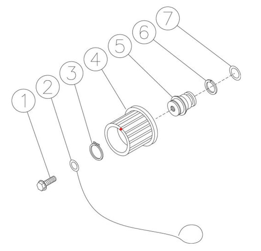 HSD Series Coil Drain Ring Assembly Parts By MiTM