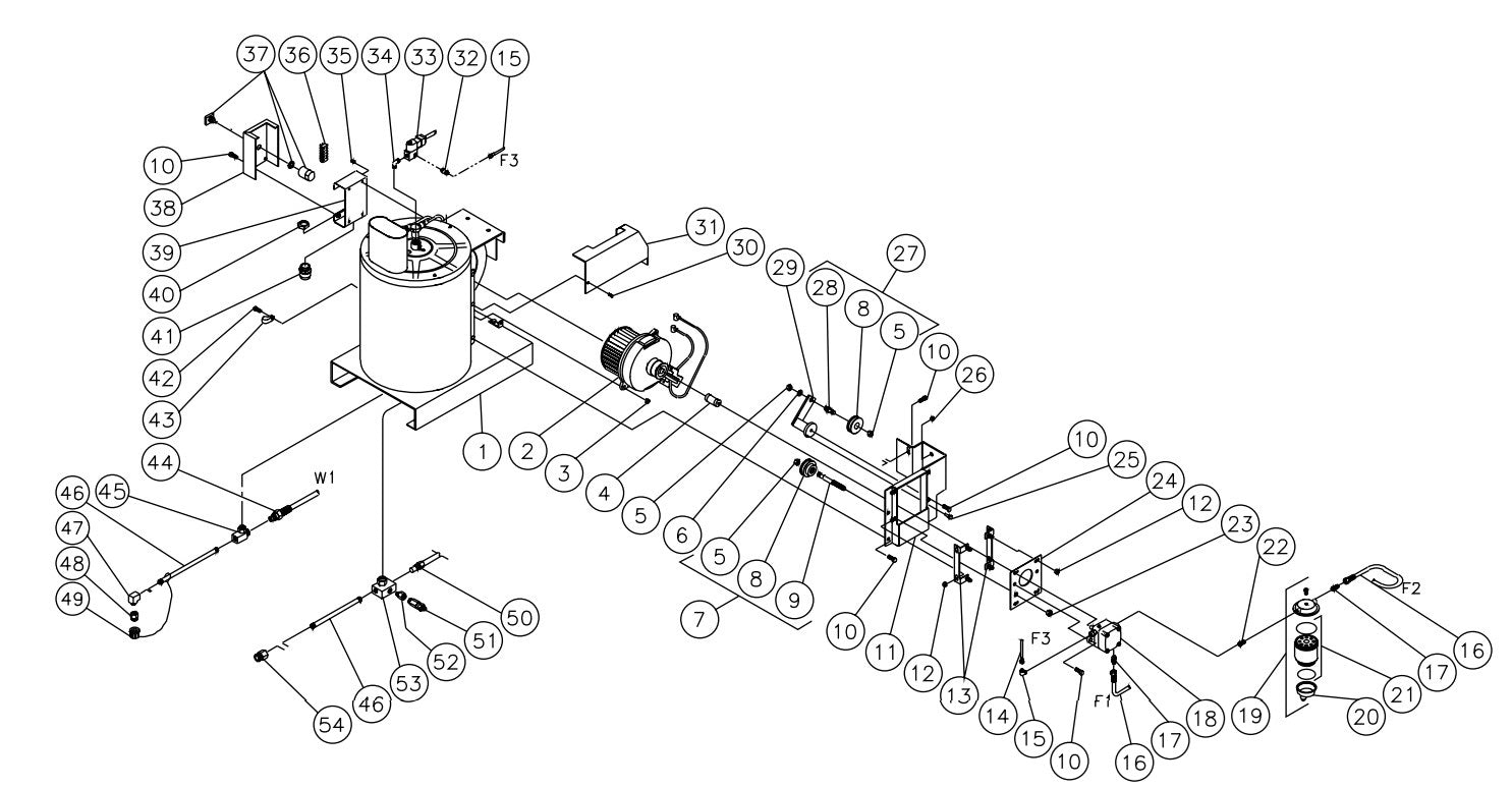 HSP-2403-3MGH (sn:15035592-15070469) Heat Exchanger//EMF System Parts by Mi-T-M