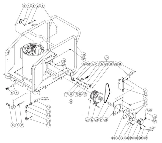 HSP-2503, HSP-2503, HSP-2503, HSP-2503, DH-2503  Heat Exchanger//EMF System Parts by Mi-T-M