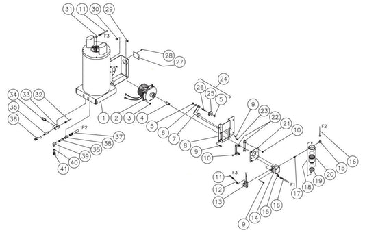 HSP-3003-3MGH, HSP-3004-3MGH/3MGV, HSP-3504-3MGH/3MGR Heat Exchanger//EMF System Parts by Mi-T-M