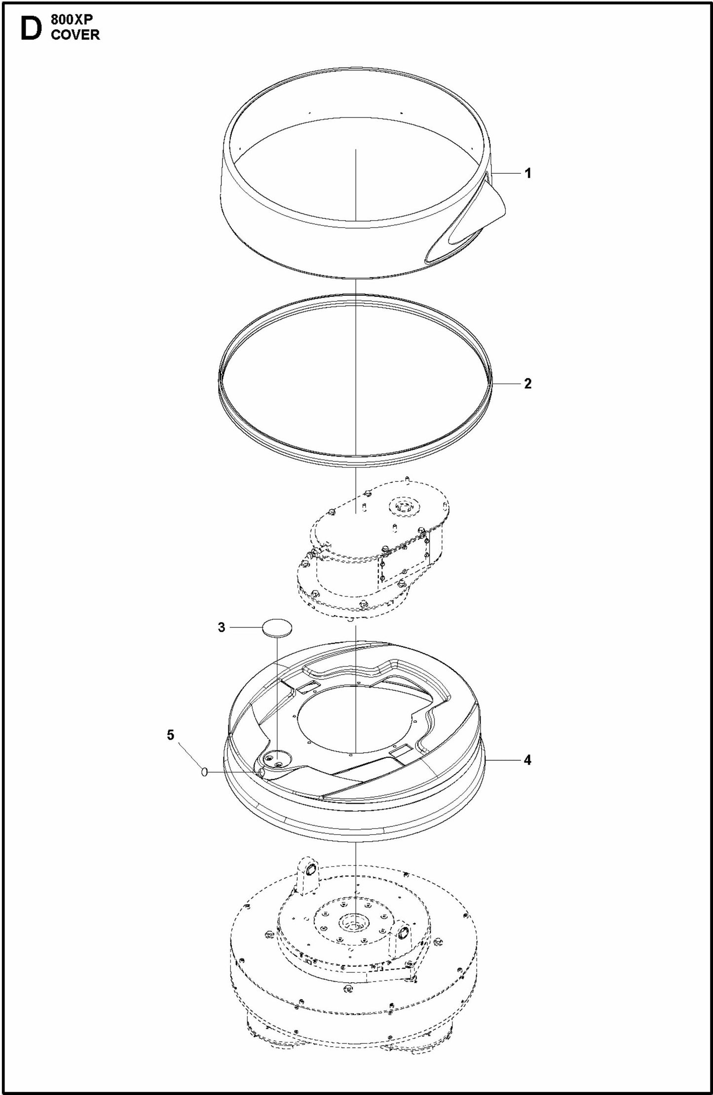 HTC 800 XP Cover Assembly Parts