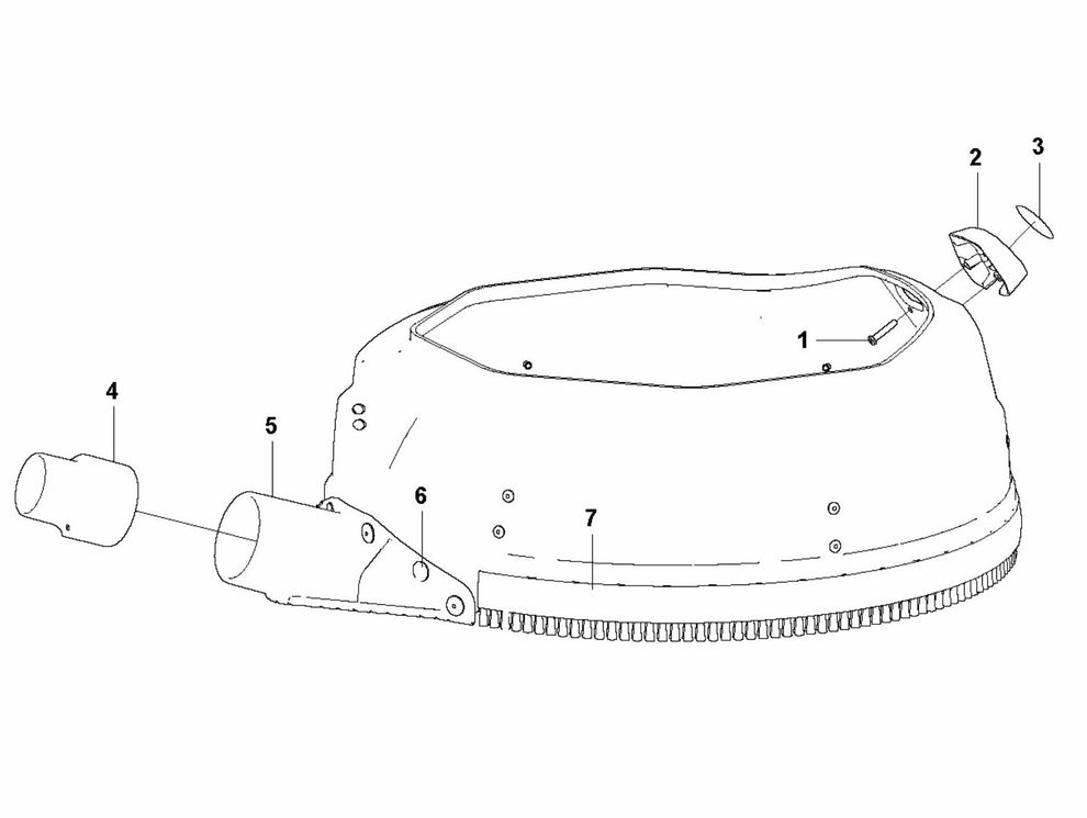 HTC T5 (4 KW) Connecting Assembly-2 Parts