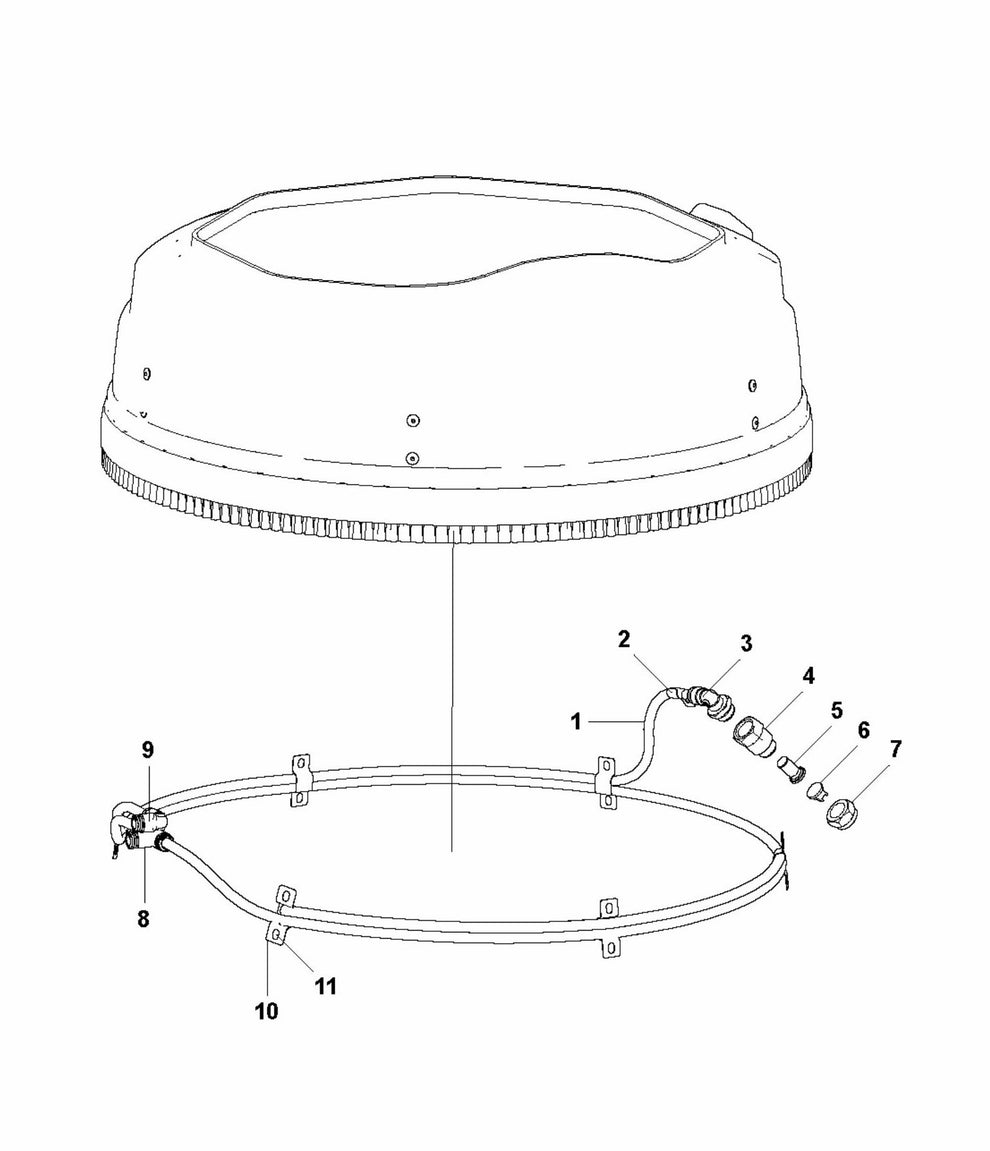 HTC T5 (2.2 kW) Mist System Assembly Parts