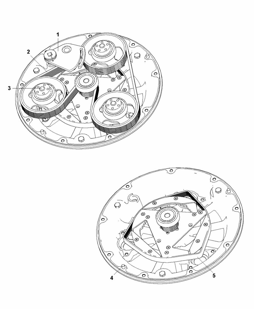 HTC T5 (2.2 kW) Grinding Head Internal And Upper Assembly Parts