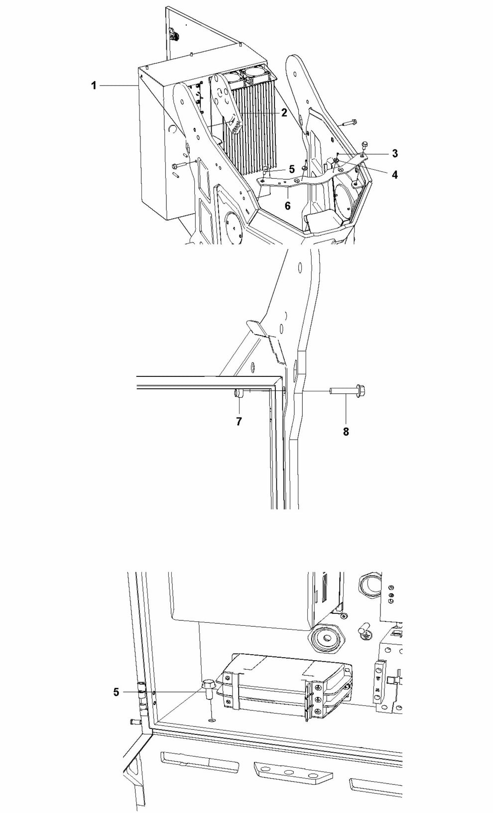 HTC T6 Power Unit Assembly Parts