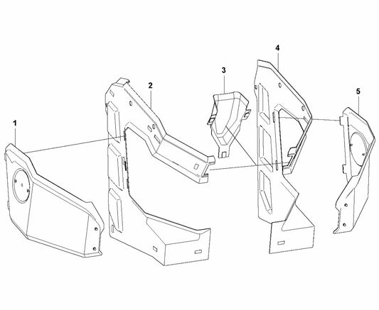 HTC T6 Plastics Assembly-3 Parts