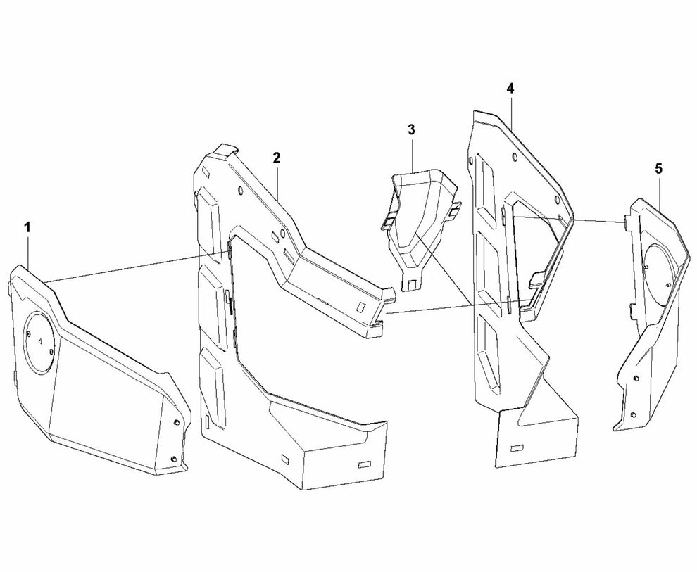 HTC T6 Plastics Assembly-3 Parts