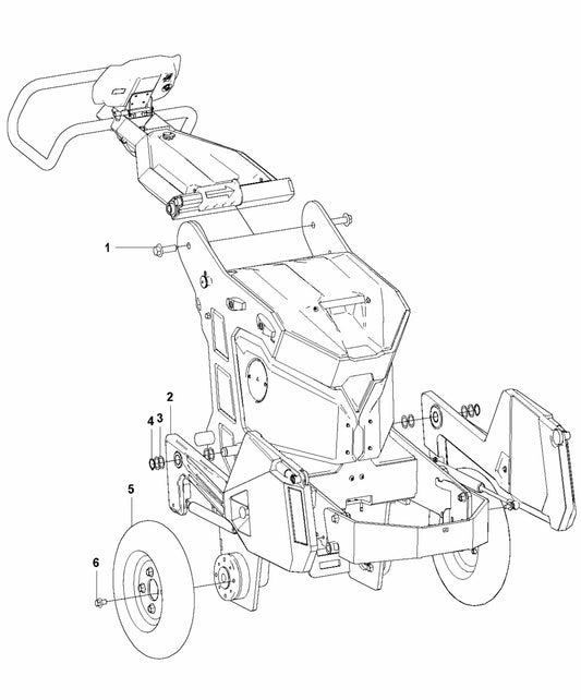 HTC T6 Weight Kit And Wheel Assembly Parts