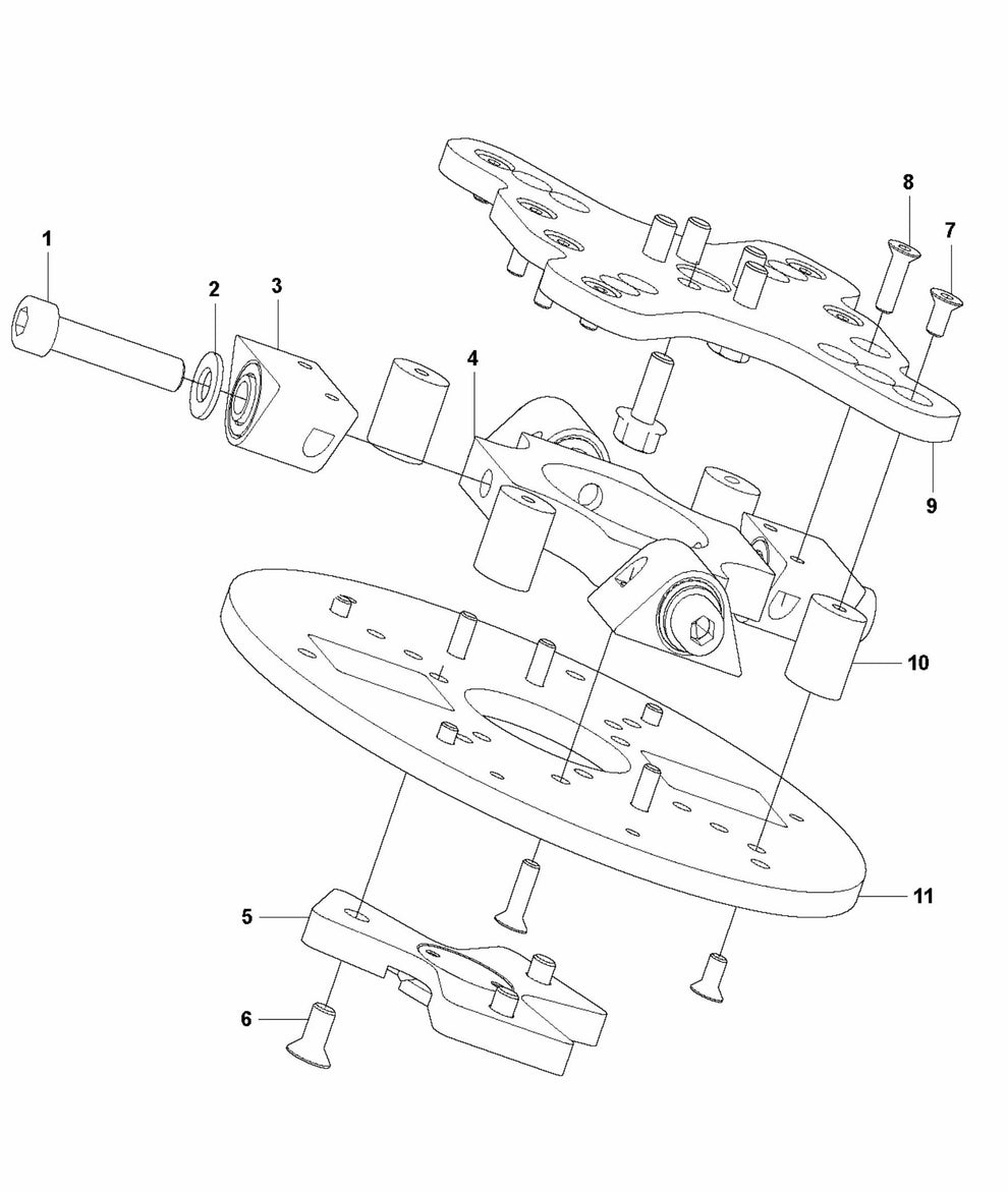 HTC T6 Grinding Holder Assembly Parts