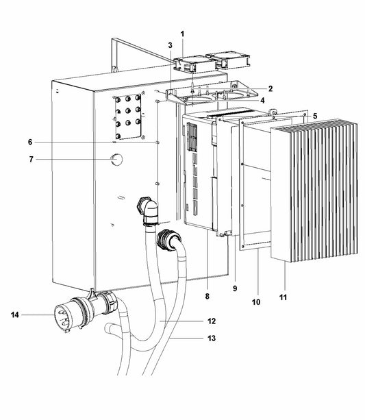 HTC T6 Inverter Assembly Parts