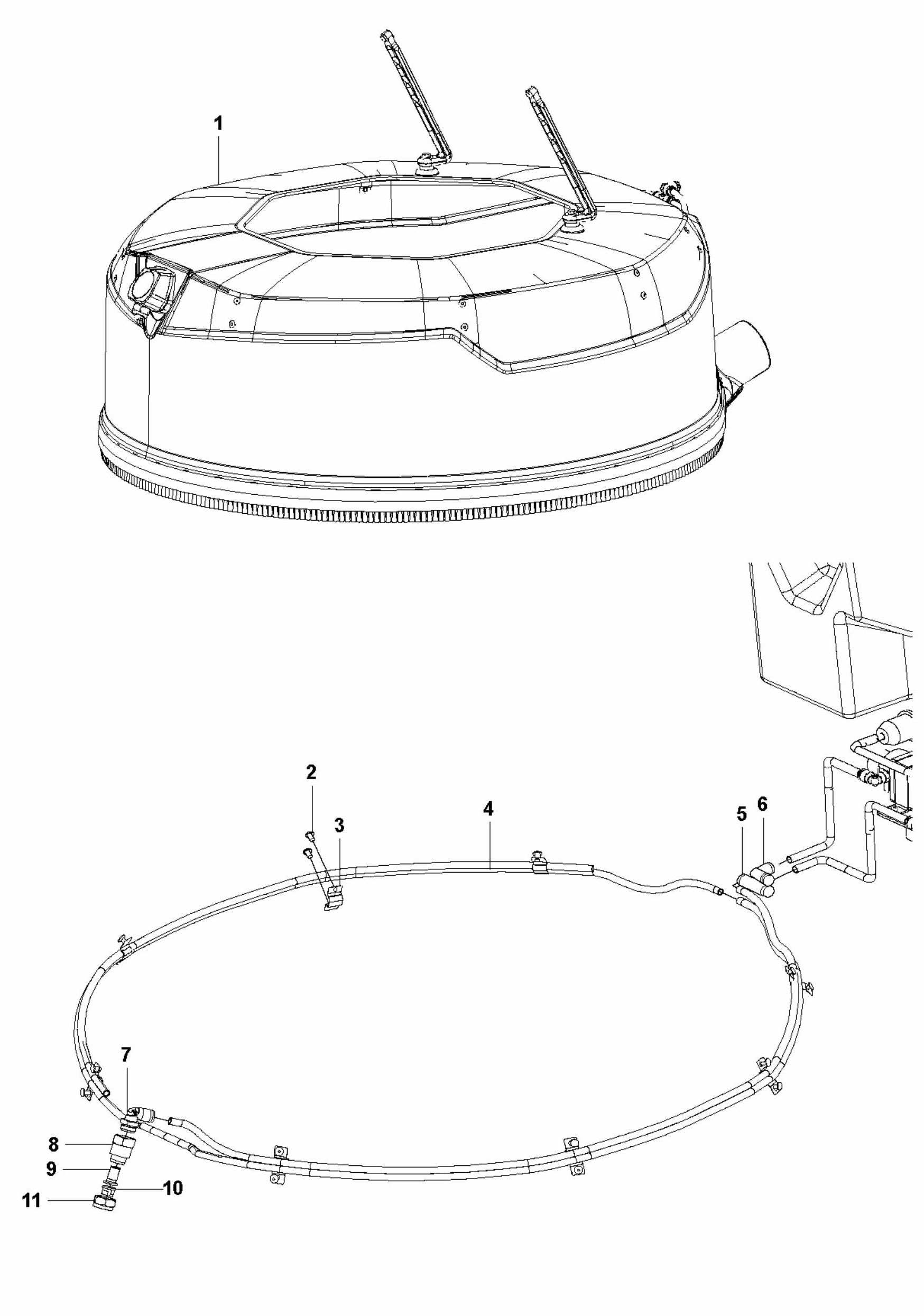 HTC T6 Grinding Cover Assembly Parts