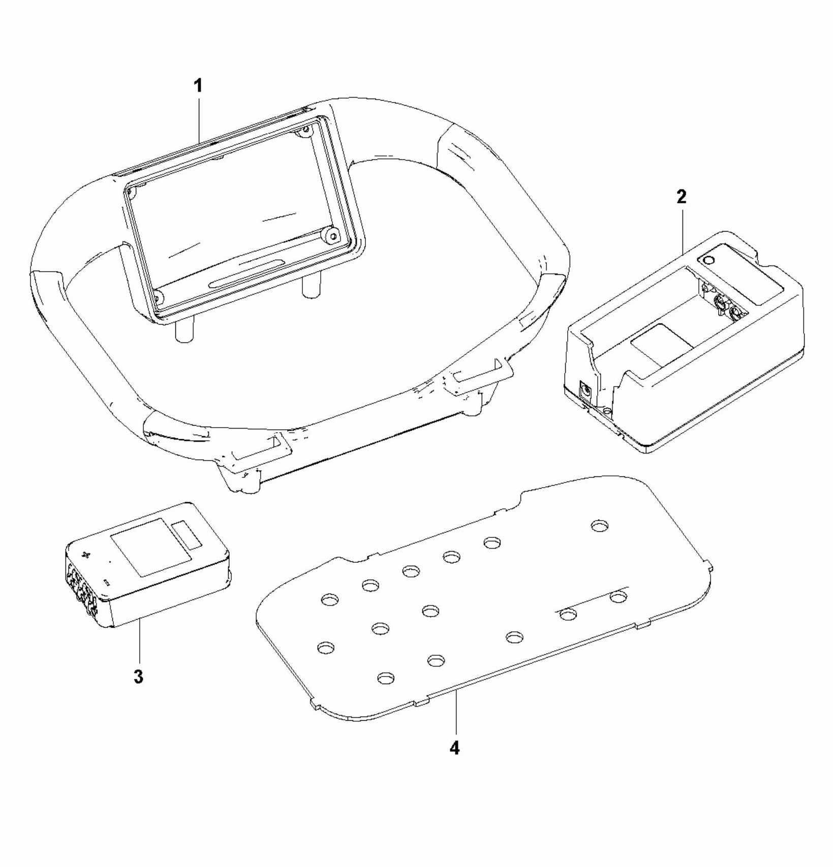 HTC T6 Remote Control Assembly-2 Parts