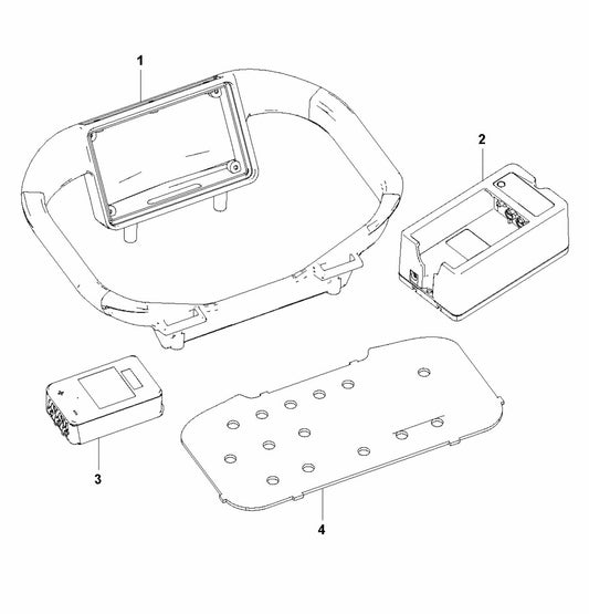 HTC T6 Remote Control Assembly-2 Parts