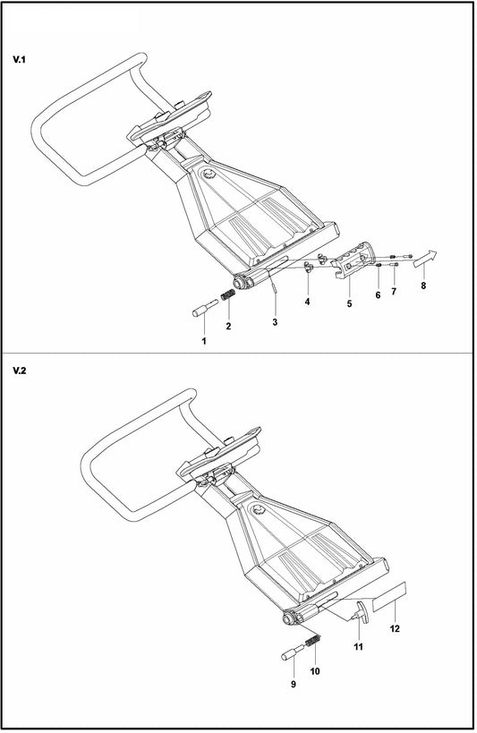 HTC T6 Pull Handle Assembly Parts