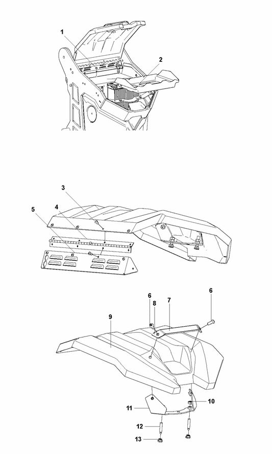 HTC T8 Plastics Assembly-2 Parts