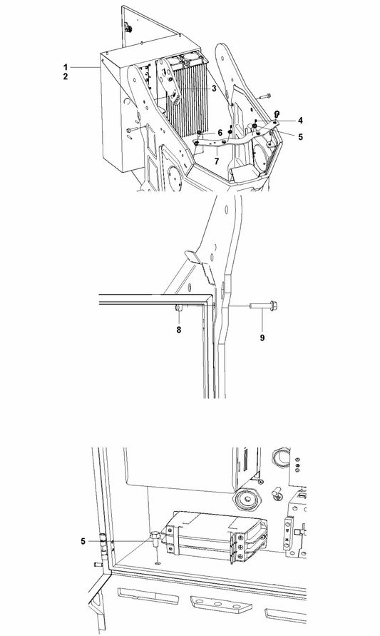 HTC T8 Power Unit Assembly Parts