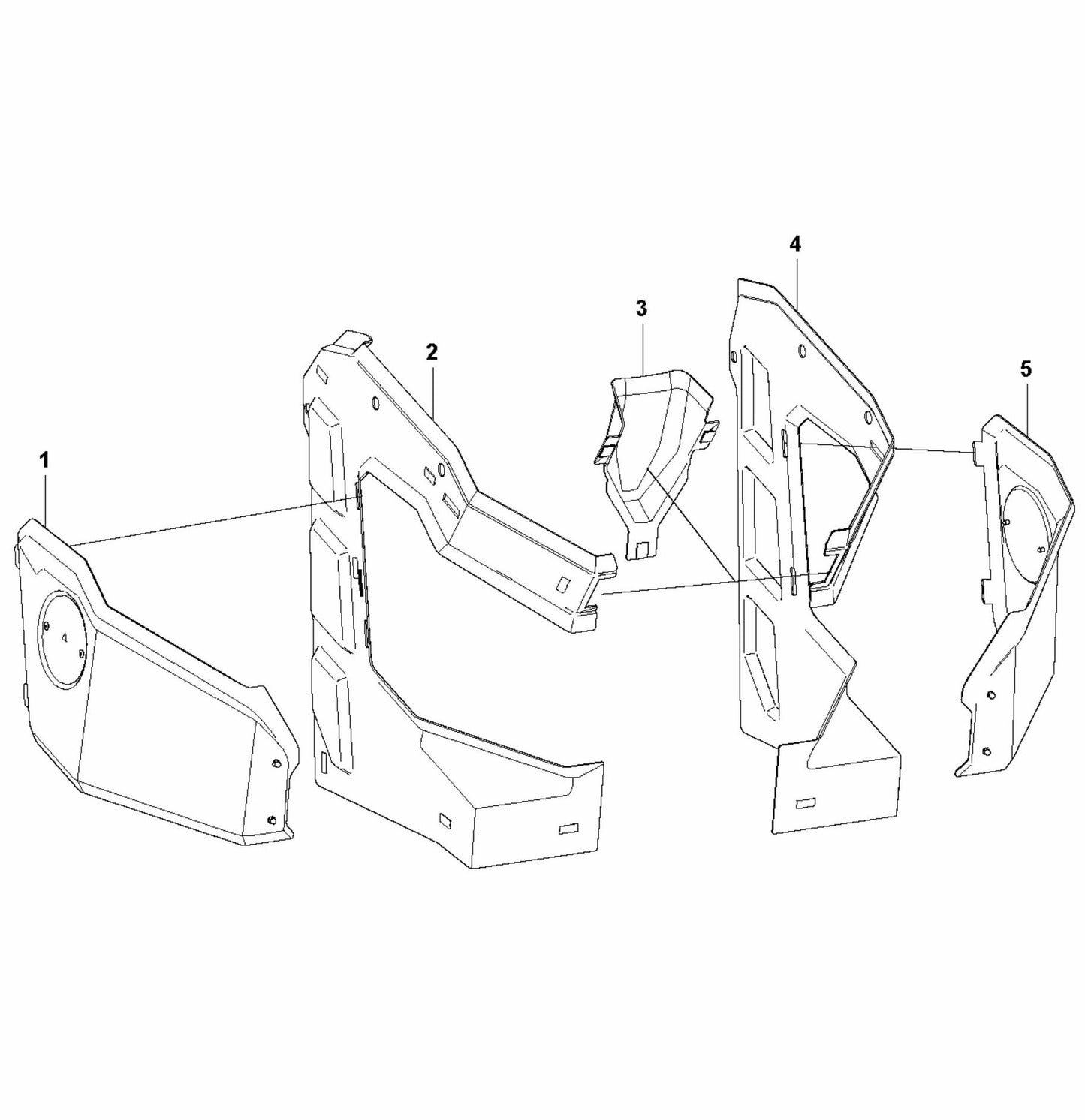 HTC T8 Plastics Assembly-3 Parts