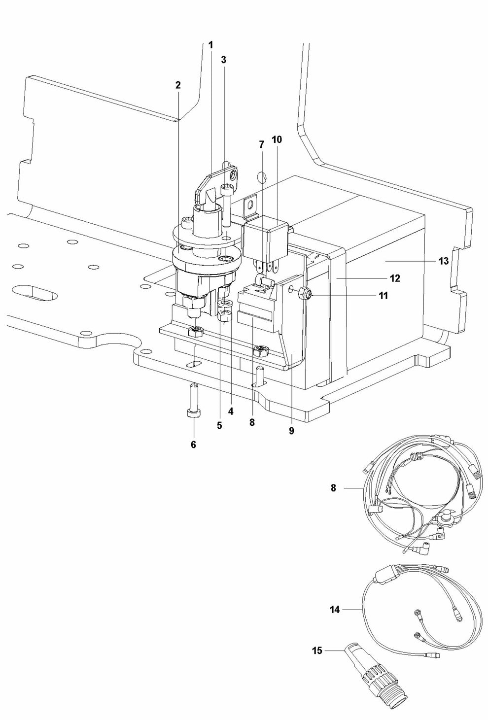 HTC T8 Battery V.1 Assembly Parts