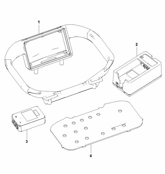 HTC T8 Remote Control Assembly-2 Parts