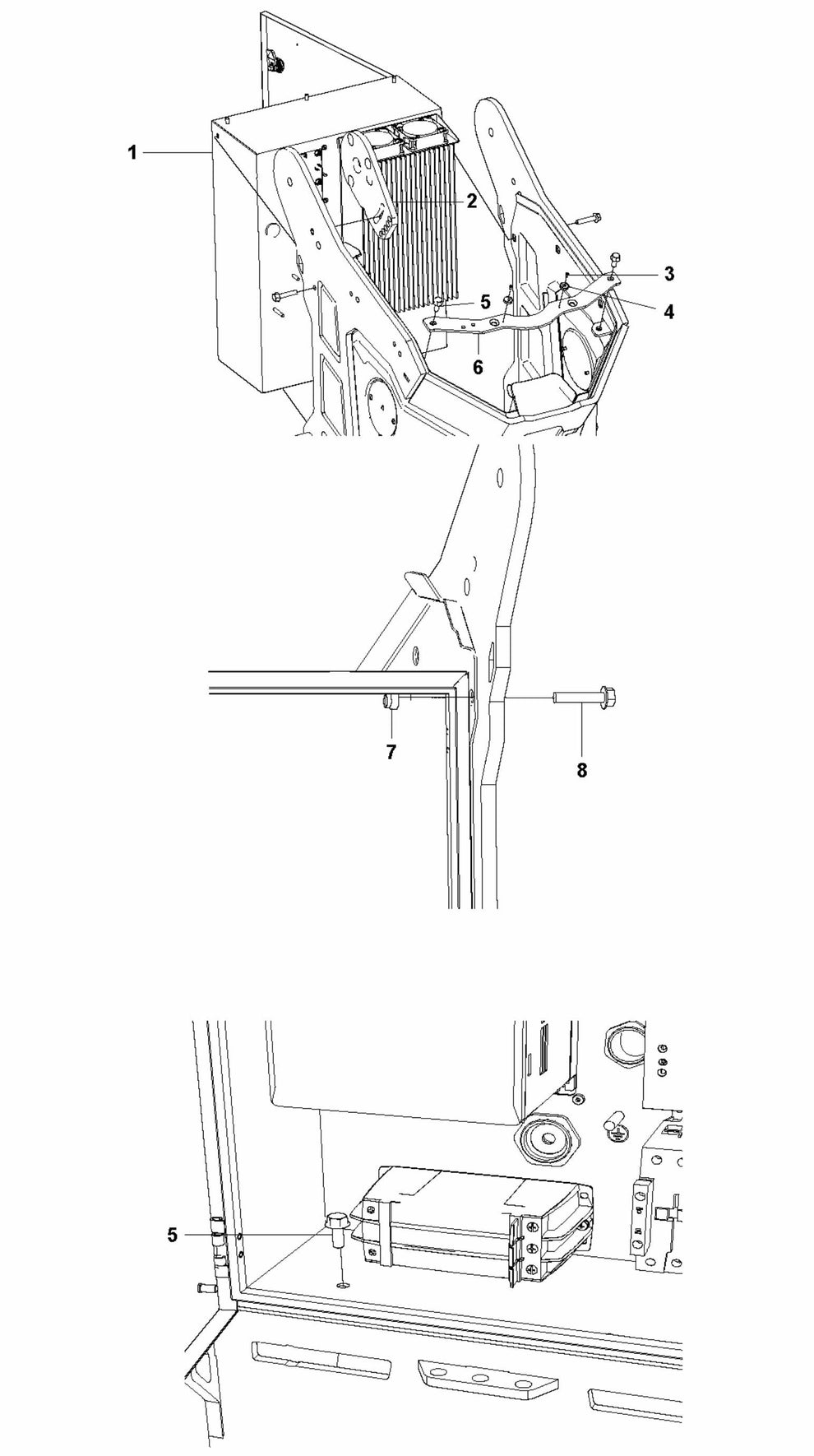 HTC X6 Power Unit Assembly Parts