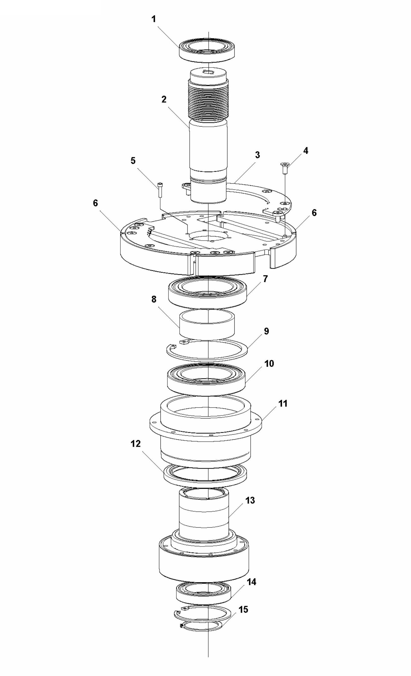HTC X6 Center Hub Assembly Parts