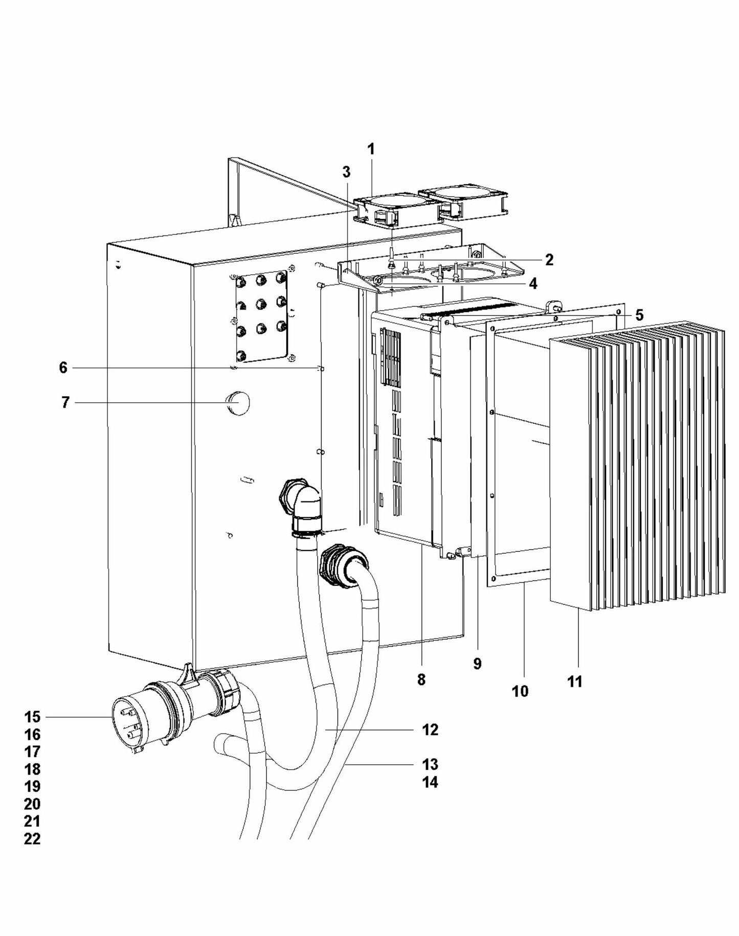 HTC X6 Inverter Assembly Parts
