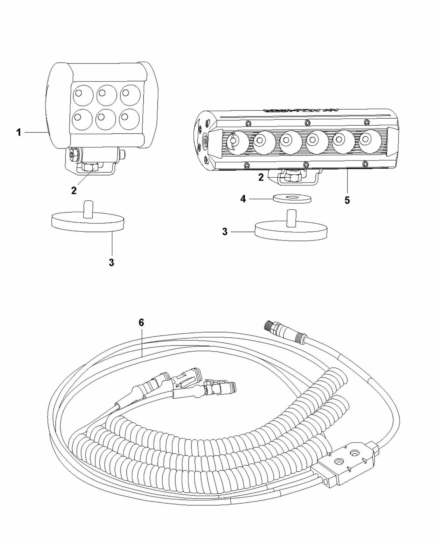 HTC X6 Light Kit Assembly Parts