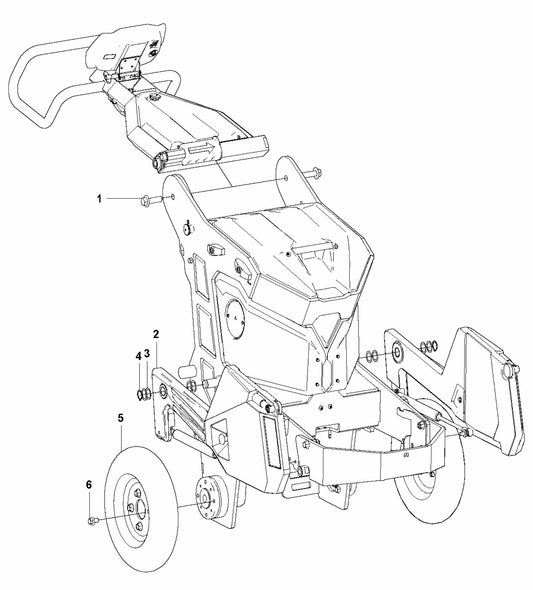 HTC X8 Weight Kit And Wheel Assembly Parts