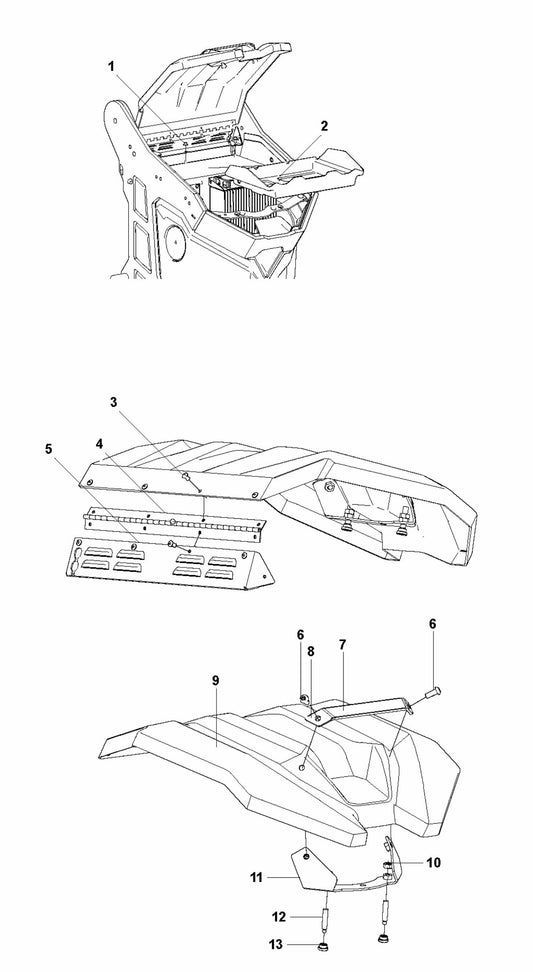 HTC X8 Plastics Assembly-2 Parts