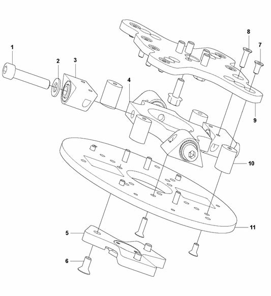 HTC X8 Grinding Holder Assembly Parts