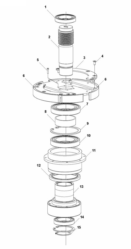 HTC X8 Center Hub Assembly Parts
