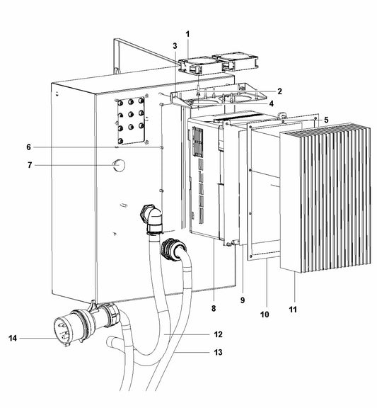 HTC X8 Inverter Assembly Parts