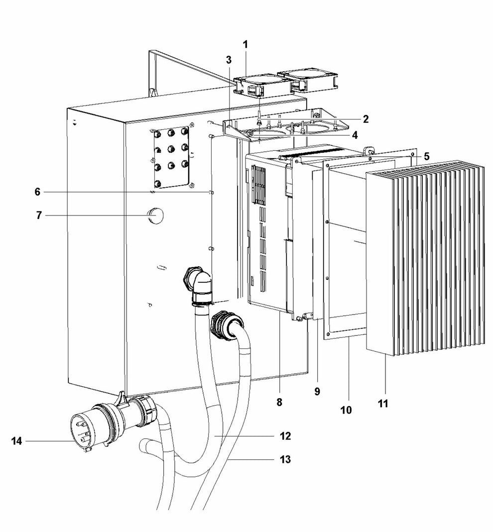 HTC X8 Inverter Assembly Parts