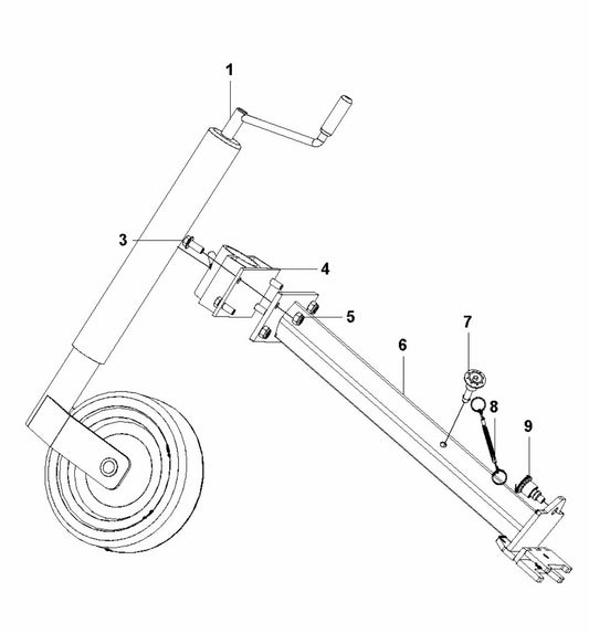 HTC X8 Support Wheel Assembly Parts
