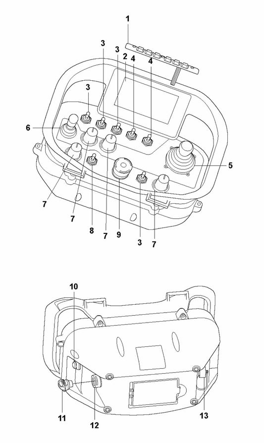 HTC X8 Remote Control Assembly-1 Parts