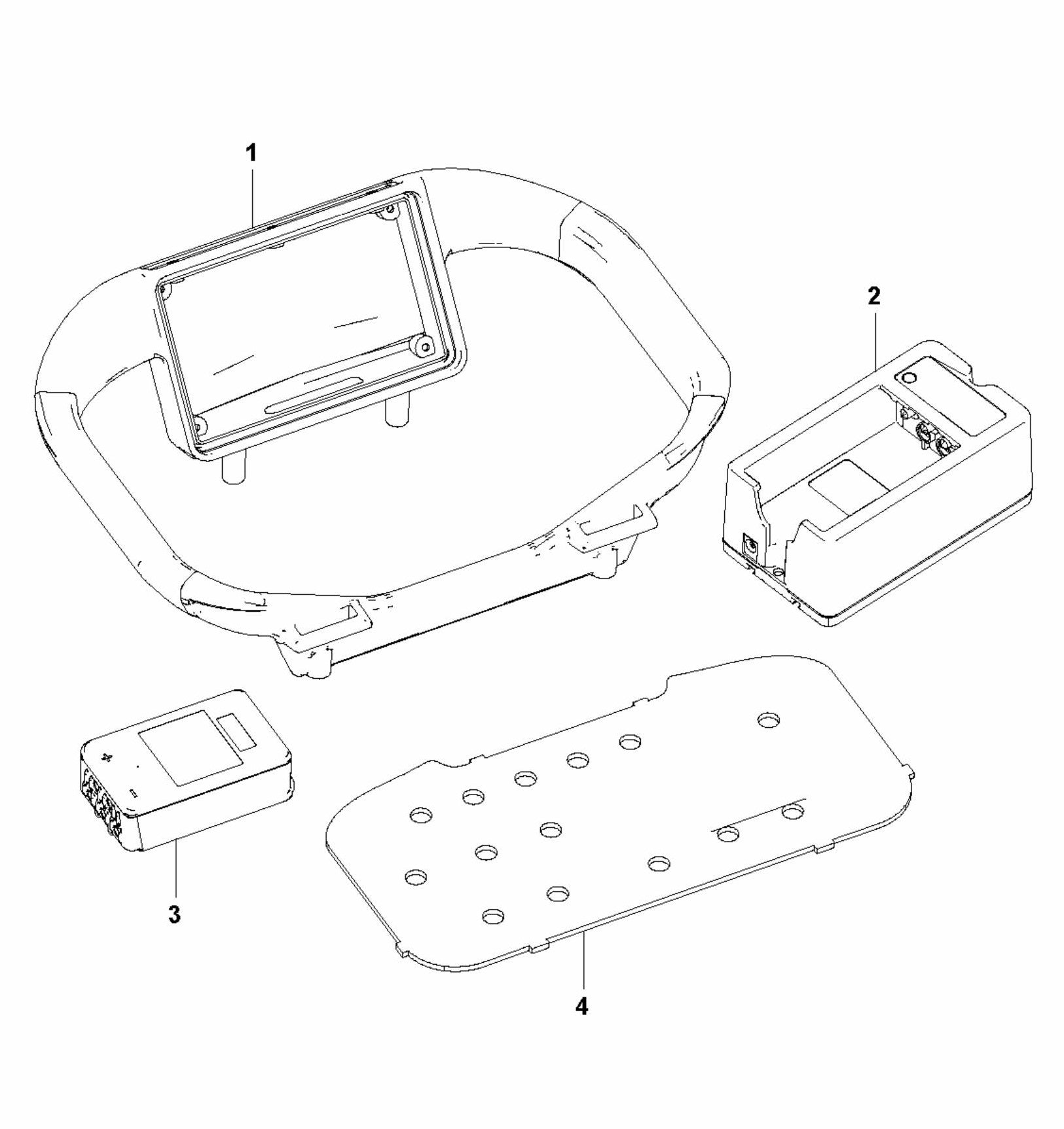 HTC X8 Remote Control Assembly-2 Parts