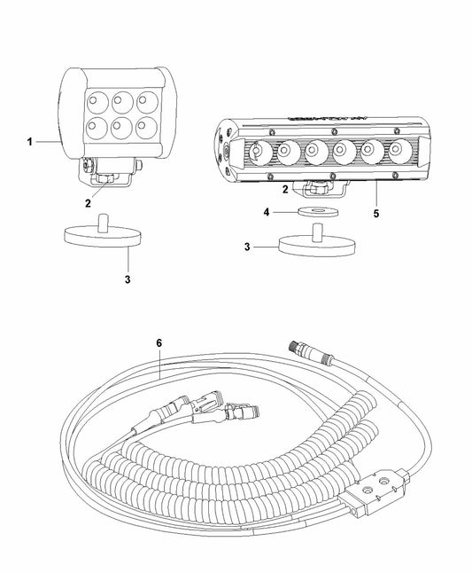 HTC X8 Light Kit Assembly Parts